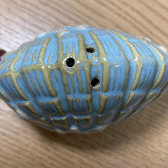 Pfaltzgraff Beachcomber Seahorse & Scallop Shell Salt & Pepper Shakers Ocean HTF - Picture 8 of 11